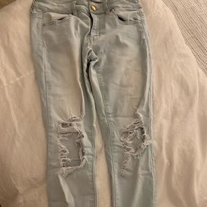 Ripped Jeans American eagle skinny